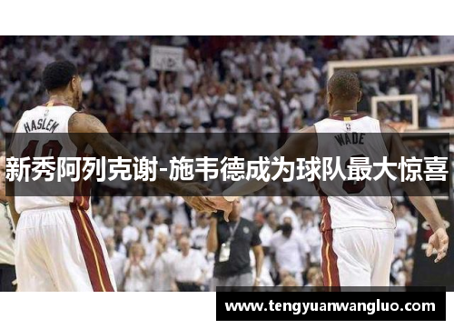 新秀阿列克谢-施韦德成为球队最大惊喜