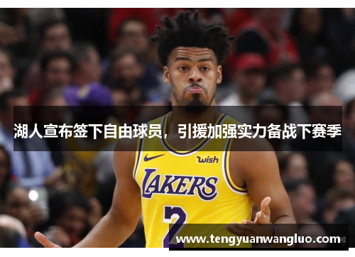 湖人宣布签下自由球员，引援加强实力备战下赛季